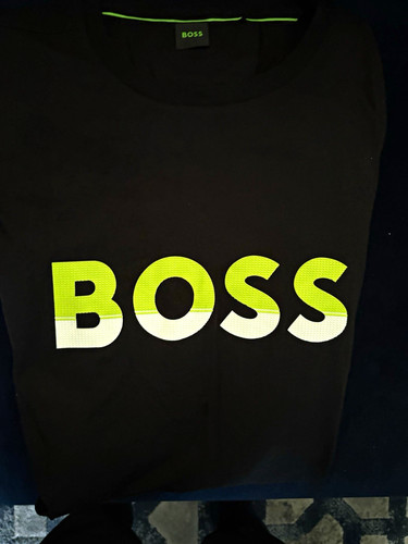 Boss men black - boss, crew