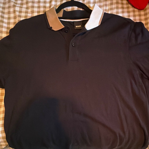 Boss men black polo - boss, shirt