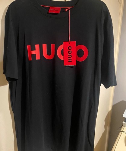 Hugo men black - black, red
