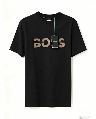 Boss men black crew - boss, neck