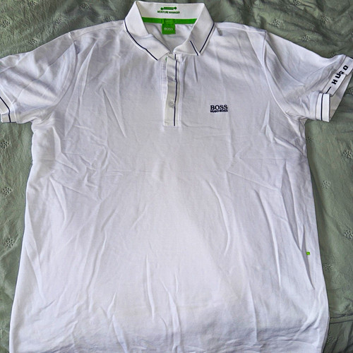 Boss men white slim - white, fit