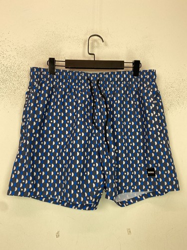 Boss grey geometric beach - grey,