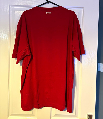 Boss men red - crew, neck