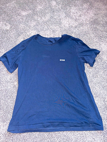 Boss men navy crew neck - men's,
