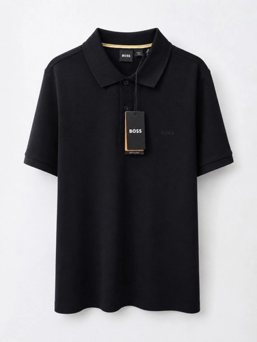 Boss polo shirt black medium - boss,