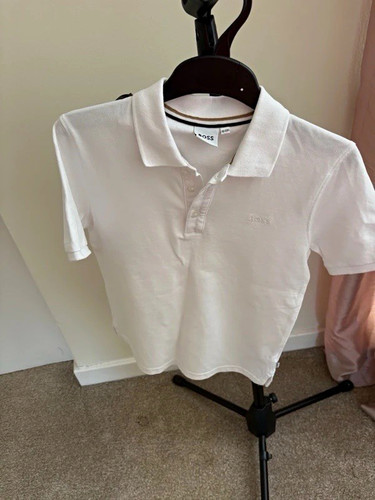 Boss boys white short sleeve - boss,