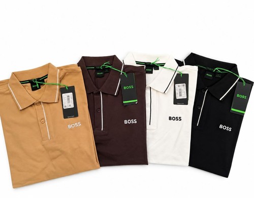 Boss polo shirt men cotton - men's,