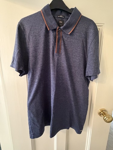 Boss men slim fit navy - fit, short