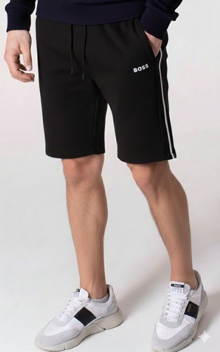 Hugo boss sweat shorts white - hugo,