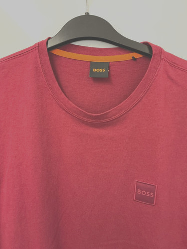 Boss burgundy red crew - crew, neck