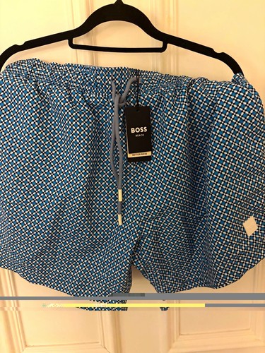 Boss men geometric swim - xl,
